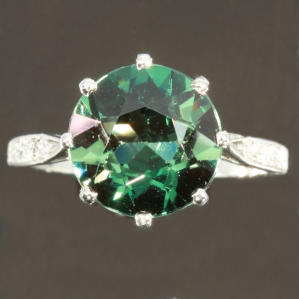 Green Stone Ring