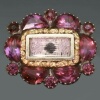 antique jewelry, estate jewelry and vintage jewelry by Adin, Antwerp: Emotional memorial Georgian hair ring