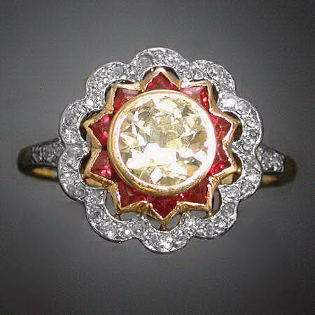 Dazzling diamond ring