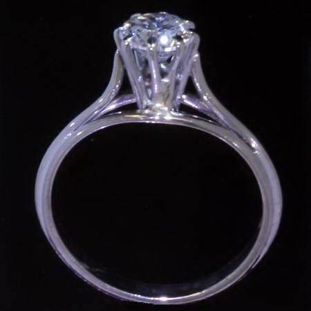 Estate diamond engagement ring