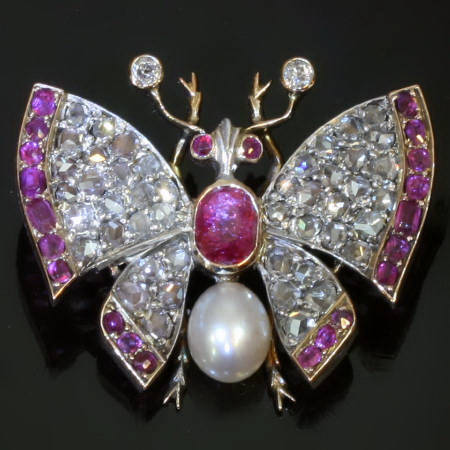 Sparkling Victorian butterfly