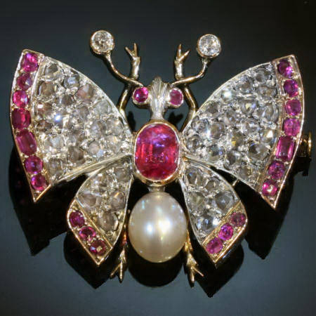 Sparkling Victorian butterfly