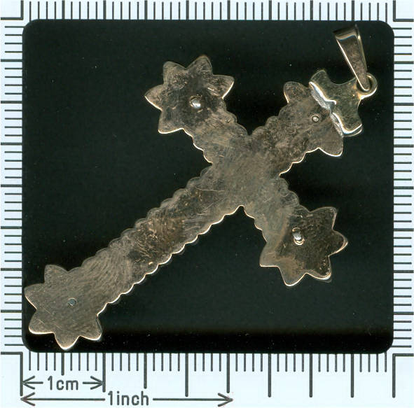 Victorian silver guilded bohemian 