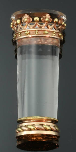 Absolute top notch Victorian Royal seal, rock crystal and gold, stunning quality (image 3 of 8)