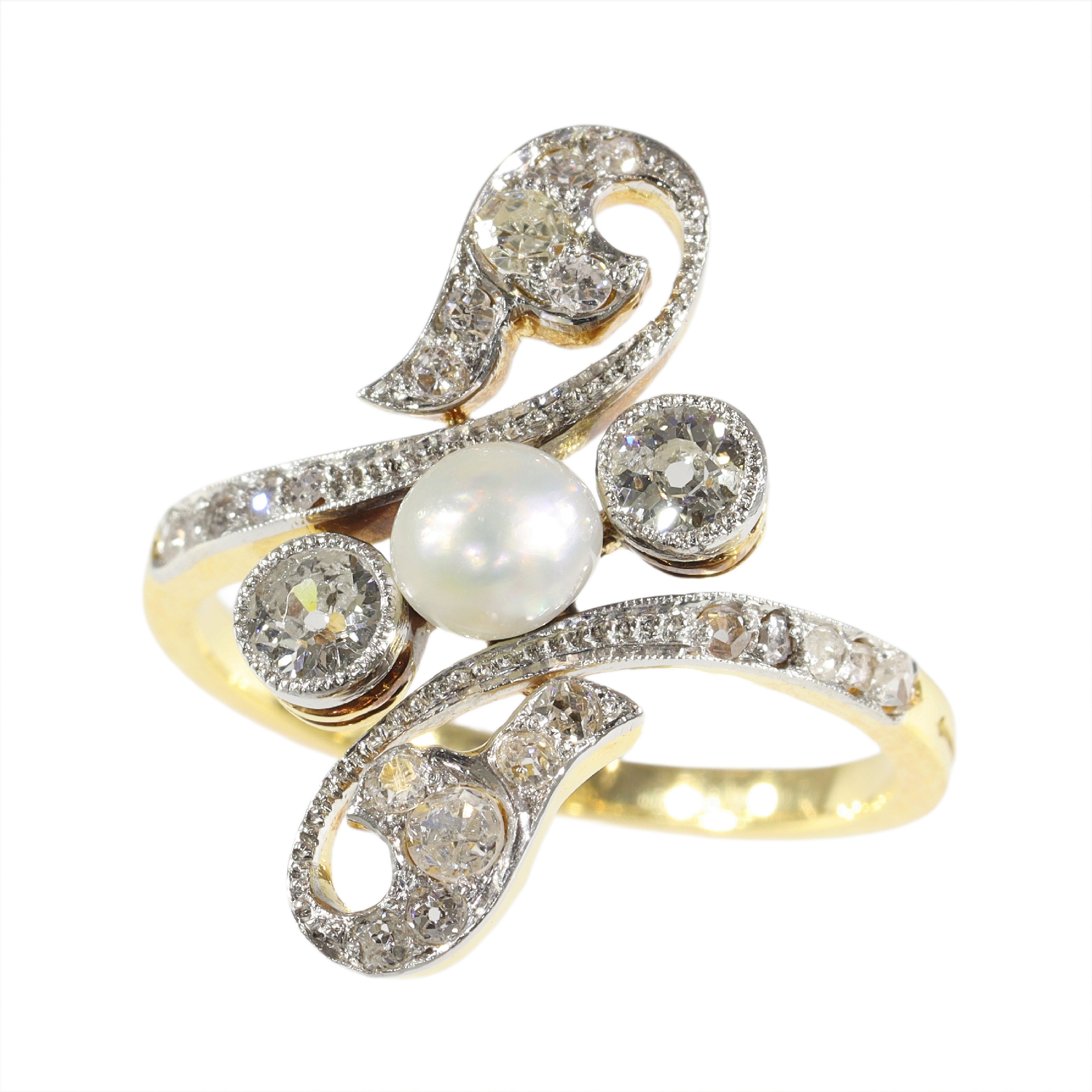Love Entwined with History: The Belle Époque Engagement Ring