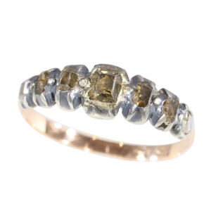 Whispers of the Past: A Baroque Diamond Ring from 1700
