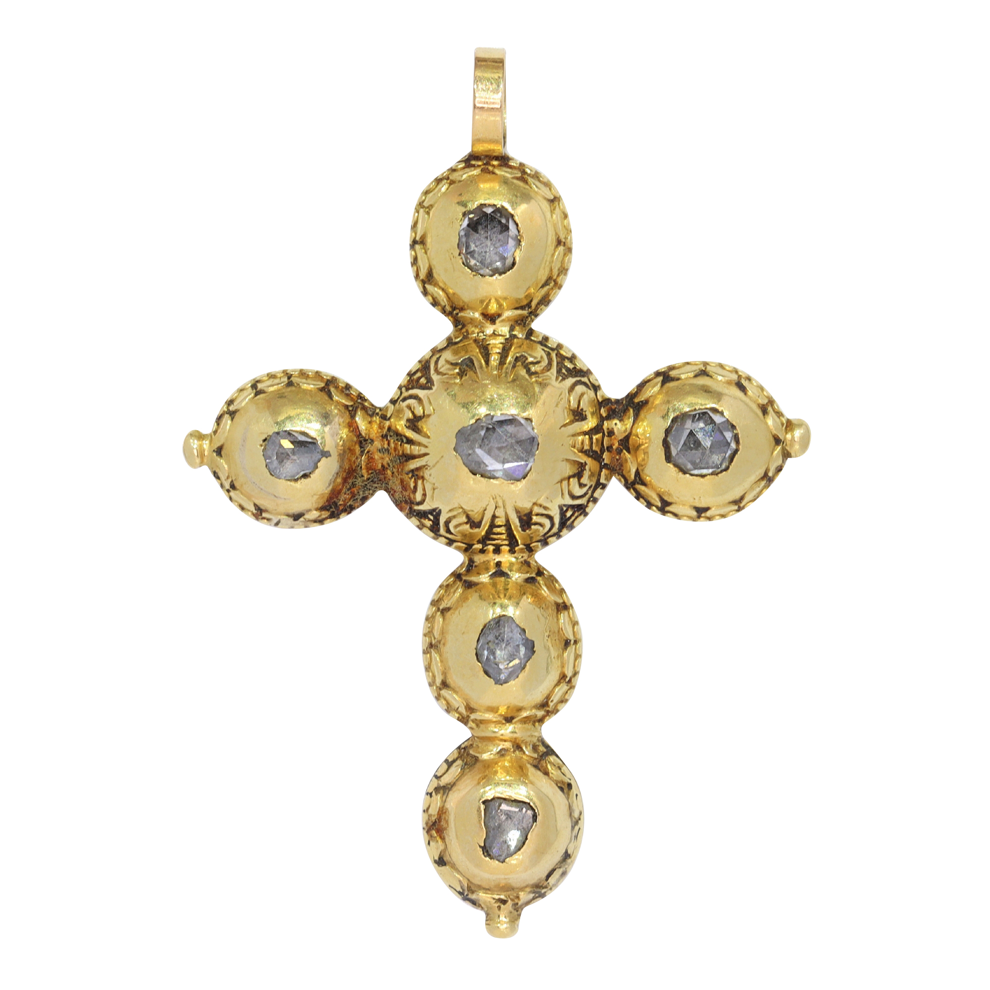 The Ciselé Diamond Cross: A Unique Jewel in Baroque Artistry