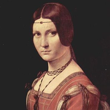 La belle ferronière by Leonardo da Vinci